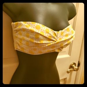 Bakini Top JCP Yellow White Large